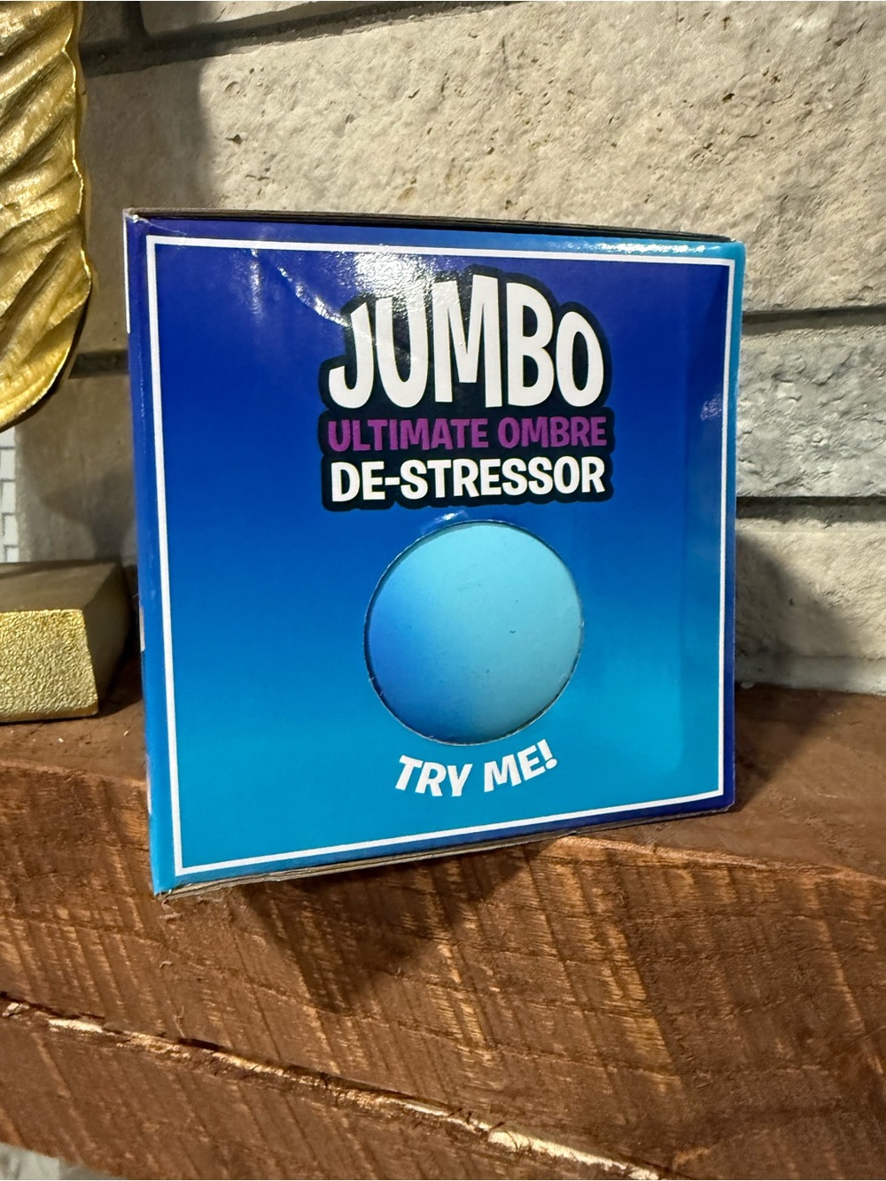Crazy Fun RMS Ultimate Ombre De-Stressor Squishy Ball - Blue